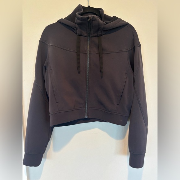 lululemon athletica Tops - Lululemon Athletica Rogue Renegade Black Zip-Up Hoodie